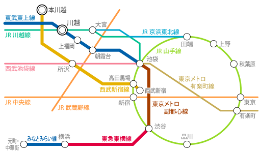 大学所在地図